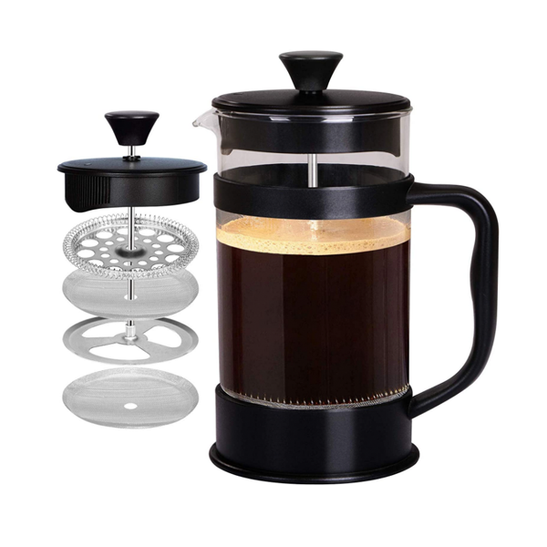 FRENCH PRESS 1000 ML BLACK