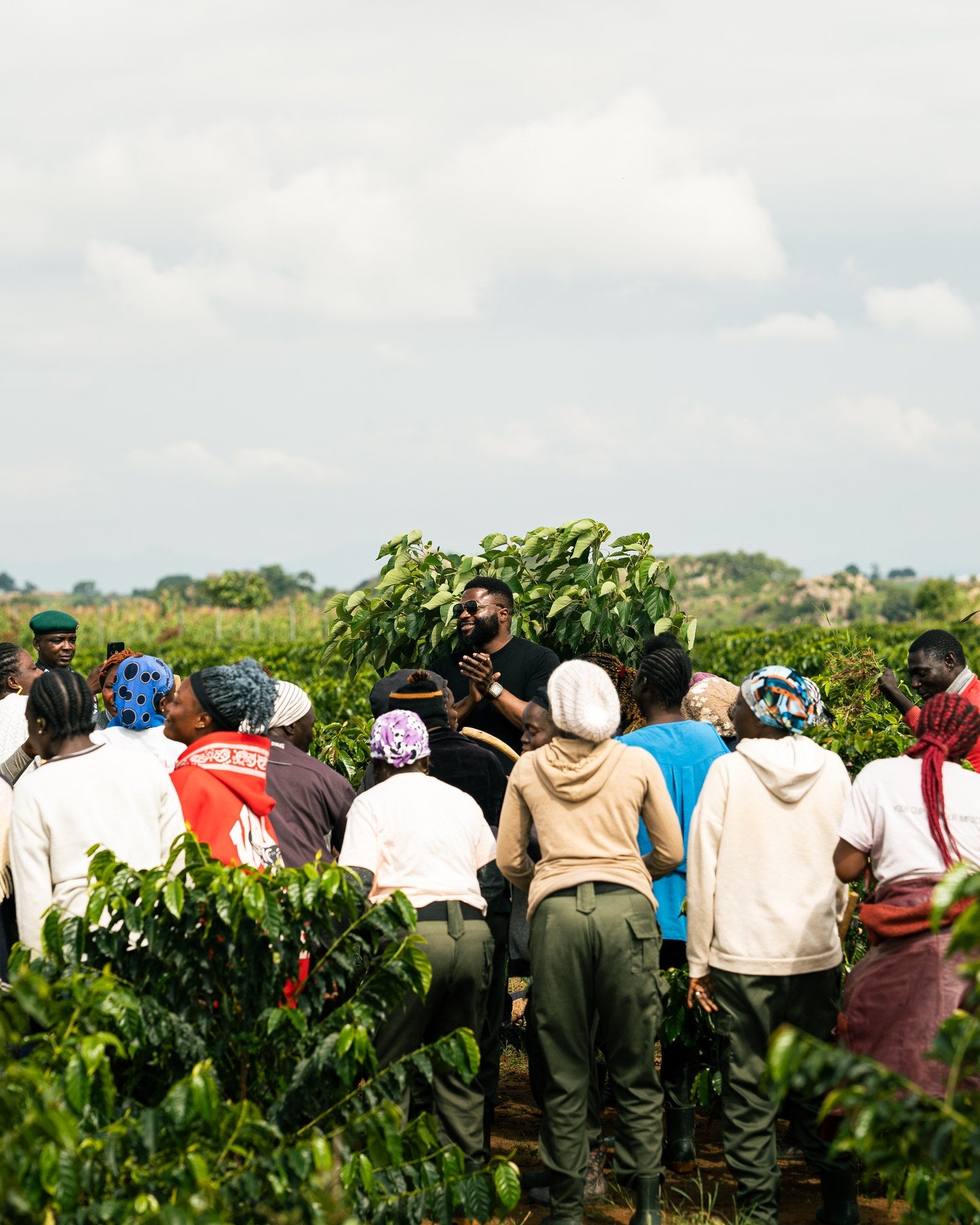 Farmer field day on the Mai Shayi estate